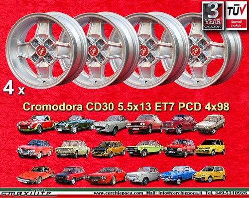 Cerchi cromodora cd30 5x13 - cromodora,